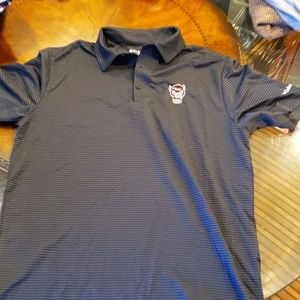 NWT COLUMBIA NC STATE GOLF SHIRT